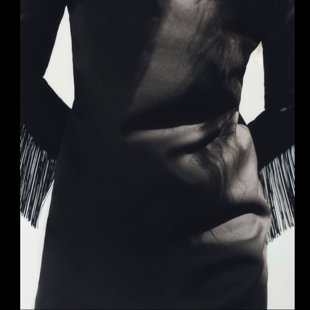 New with tag Zara fringed mini dress / L - Picture 4 of 15